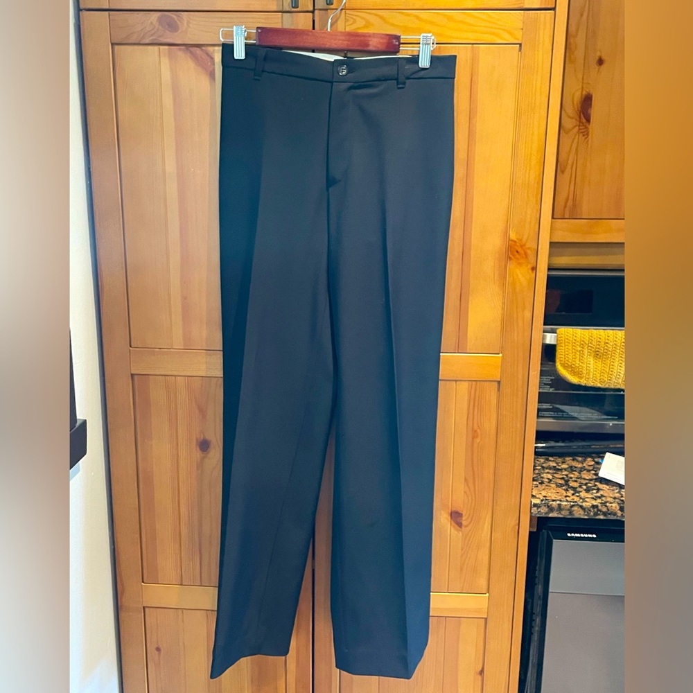 Vertigo Paris black cropped dress pant (10)